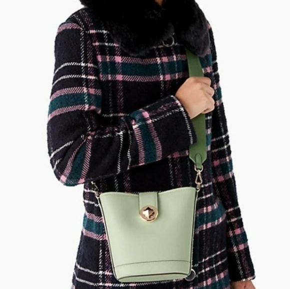 💥 FLASH SALE!💲FIRM 🔒 Kate Spade: Audrey Bucket Crossbody Bag. - Picture 3 of 9